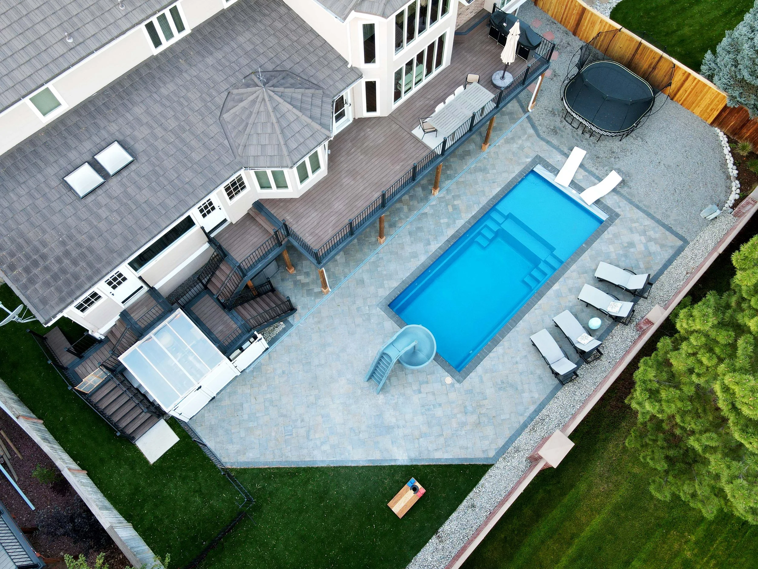 Custom pool builder Parker Colorado