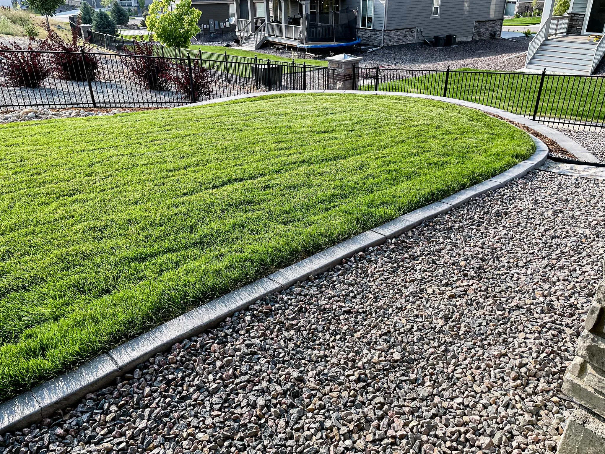 Artificial turf and xeriscape design Parker Colorado